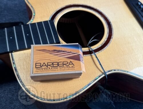 【維修札記 #19】Lakewood M53 Custom ‘Dong’ / BARBERA Transducer Systems