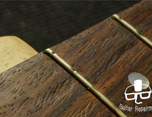 【Gibson】{Fret leveling}{更換牛骨上枕}{異音處理}  J-45