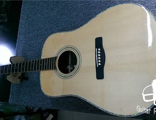 【基礎保養】{鍍金弦鈕除鏽} Samick D Model