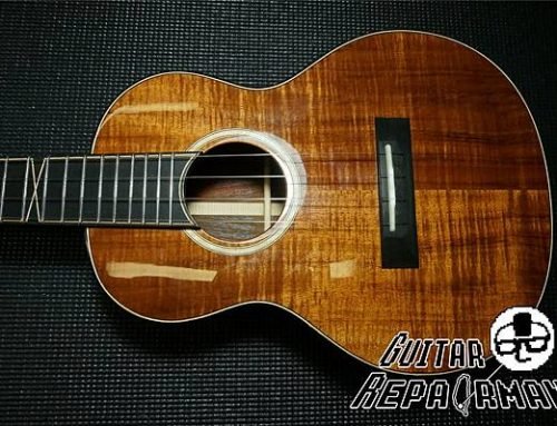 【ACE】{Refret}{Fretend球型導角}{原胚製牛骨上下枕} Custom 26"